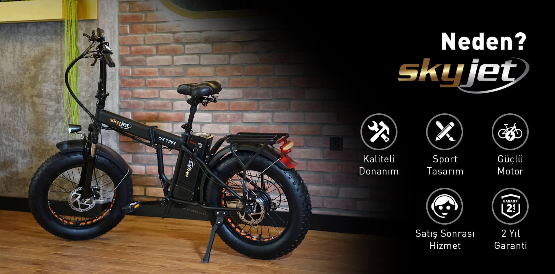 SKYJET® E-BIKES - Elektrikli Bisiklet